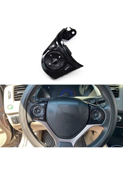 Araba Çok Fonksiyonlu Direksiyon Sol Düğme Havza Kontrol Anahtarı Honda Civic 1 8l 2012-2015 35880-TR0-A02 (Yurt Dışından) fiyatları