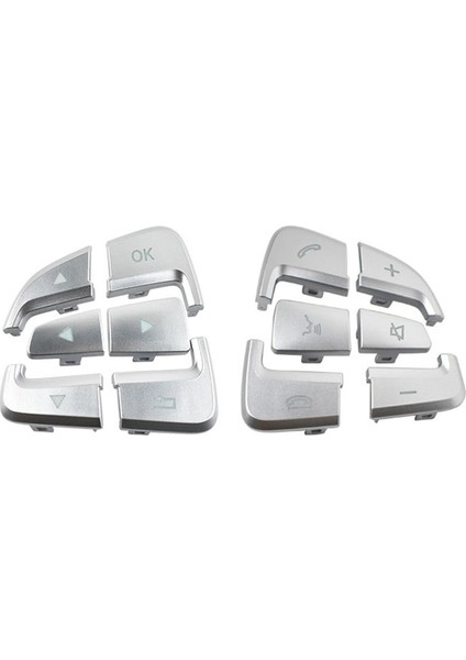 Mercedes Benz Gls Gle Araç Aksesuarları Için Araba Direksiyon Simidi Düğmesi Döşeme Kapağı (Yurt Dışından)