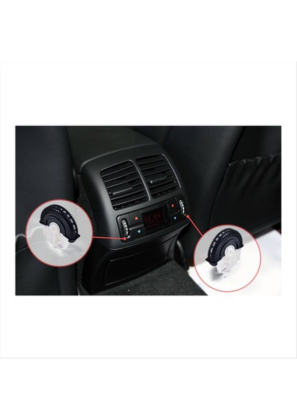 Mercedes Benz E-Serisi W211 2003-2008 Cls W219 2007-2009 Sol Arka Klima Çıkış Çıkışı Izgara Silindir Anahtarı (Yurt Dışından) fırsatları