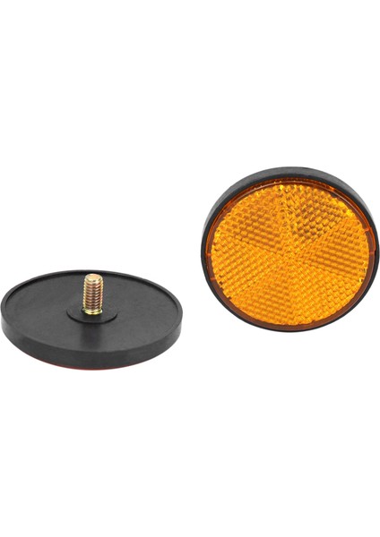 2pcs 2 &quot Yuvarlak Turuncu Reflektör Motosiklet Atv Kir Bisikleti Için Evrensel (Yurt Dışından) modelleri