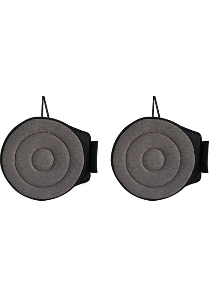 2pcs 360 ° Dönen Koltuk Yastığı Araba Için 15 7 Inç Koltuk Yastığı Ev Için Yaşlılar Için Döner Koltuk Ofis Sandalyeleri Gri (Yurt Dışından)