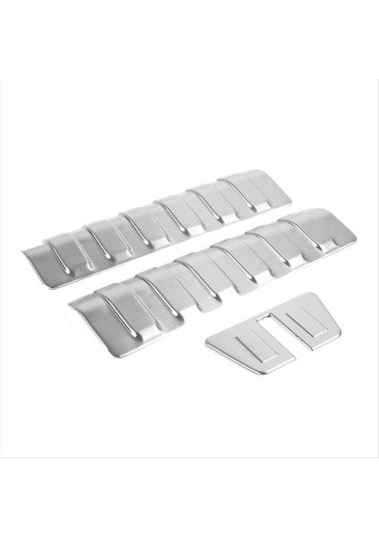 Range Rover Sport Için 2023-2024 Araç Iç Arka Koruma Paneli Paslanmaz Çelik Bagaj Plaka Koruyucu Gümüşü Kaplar (Yurt Dışından)