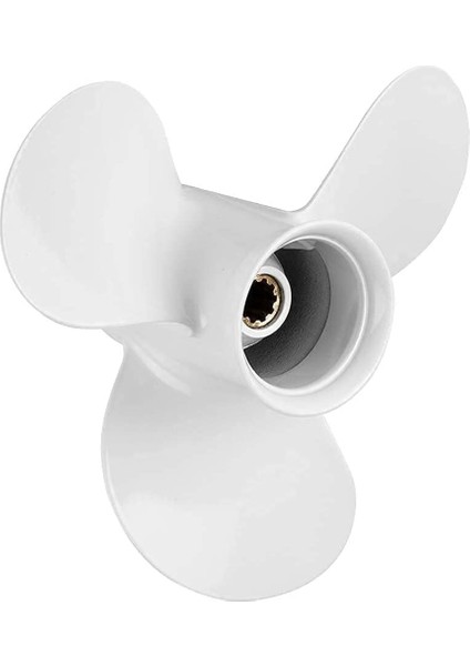 Yamaha 20HP 25HP 9 7/8X10 1/2 Outboard Pervane Tekne Motoru 20 25 30 Vida 3 Blade 10 Spline Motor Parçası (Yurt Dışından) modelleri