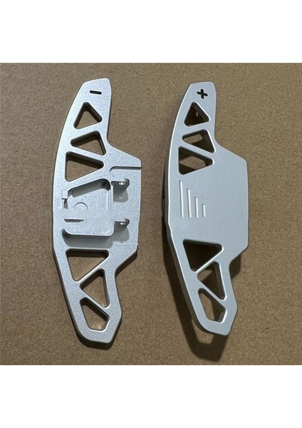 Golf Için 2x Araç Direksiyon Simidi Kürek Değiştirici 8 Mk8 Id4 Passat B8 Tiguan L Dsg Dişli Vites Değiştirici Uzatma Kapağı Gümüş (Yurt Dışından) fırsatları