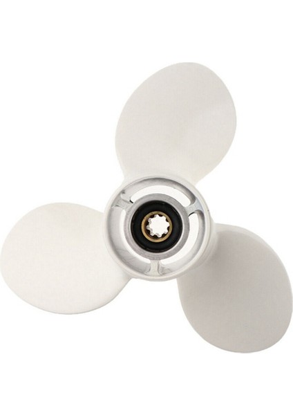 Yamaha Için Pervane 9 9hp 15HP 9 1/4 X10 Tekne Alüminyum Alaşım Vidası 3 Blade 8 Spline Deniz Motoru Bölüm 63V-45952-10-EL (Yurt Dışından)