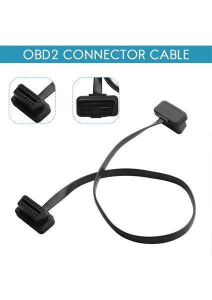 Araba Dirsek Obd2 16 Pin Erkek - Kadın Düz Teşhis Uzatma Kablosu Konnektörü (Yurt Dışından) indirimleri