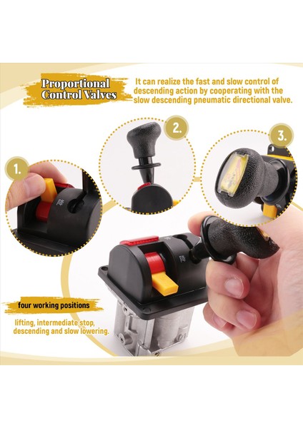 Pto Anahtar Döküm Kamyonu Tipi Tip Hidrolik Sistemi ile Orantılı Kontrol Vanaları Yavaş Hava Çalışan Kamyon (Yurt Dışından) indirimleri