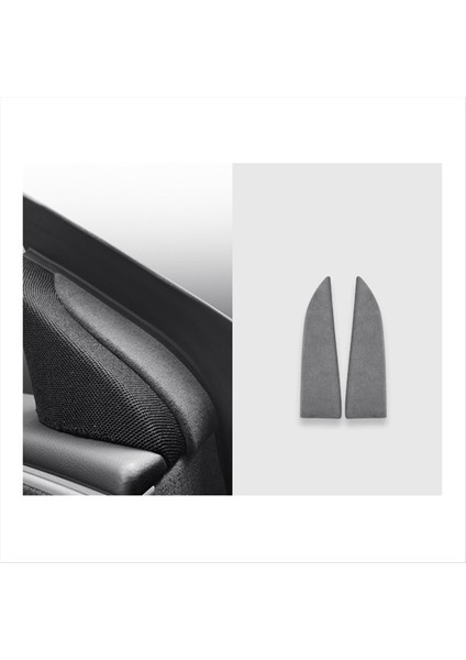 Tesla 2024 Model 3 Highland Araba Penceresi Ses Trim Süet Pencere Korna Dekoratif Strip Sticker Aksesuarları (Yurt Dışından) fiyatları