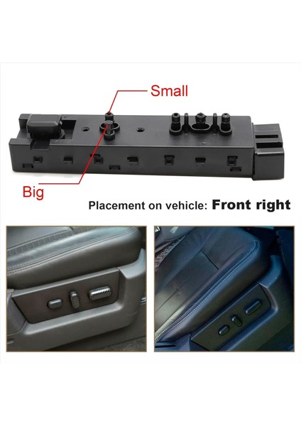 9L3Z-14A701-FA Ford Lincoln Güç Koltuk Anahtarı Düzenleyici Kontrol Modülü Için Yolcu Yan Koltuk Kontrol Anahtarı (Yurt Dışından) indirimleri