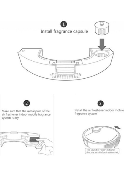 Ecovacs T9 Max T9 Aıvı T9 Hava Temizleyici Için 3 Adet Koku Kapsülü (Yurt Dışından) modelleri