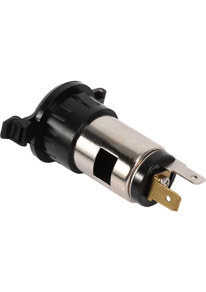 Evrensel 12V-24V 120W Su Geçirmez Araba Kadın Çakta Çar Güç Soketi Outlet Adaptör Fişi Kapanış Kapağı Kablolama Bağlantı Kiti Araba (Siyah) (Yurt Dışından) modelleri