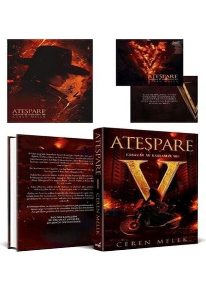 Ateşpare 1 - Canavar Mı? Kahraman Mı? (Ciltli)