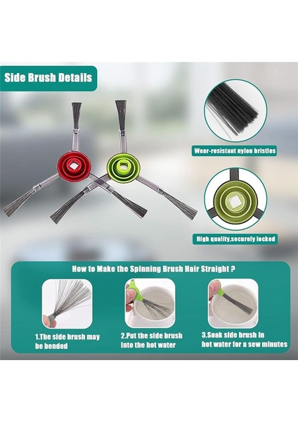 Ecovacs Deebot T9, T9+, T8, T8+, T8MAX, N8, 920 Aksesuarları (Yurt Dışından) modelleri