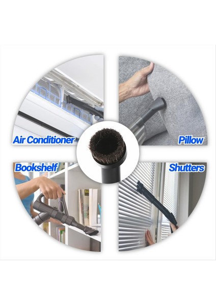 Vakum Fırçası, 1-3/8 Inç Ila 1-1/4 Inç Ila 1-1/2 Inç Hortum Adaptörleri (Yurt Dışından) indirimleri