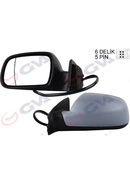 Ayna Dış 307 Sol 01>