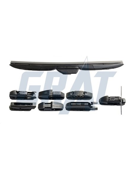 Silecek Süpürgesi Rüzgarlıklı 45 cm 8 Aparatlı