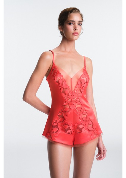 Mercan Oden Dantelli Ayarlanabilir Askılı Balensiz Kapsız Teddy fiyatları