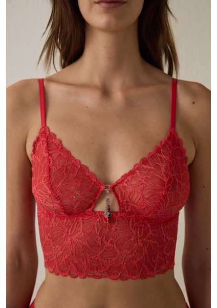 Kırmızı Charm Bralet fiyatları