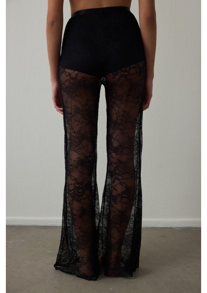 Siyah Lace Pants fiyatları