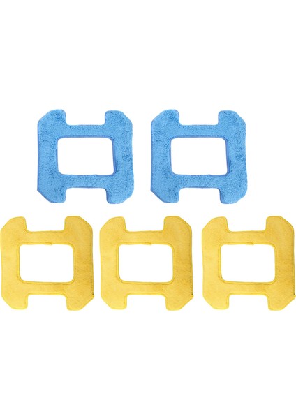 HOBOT268 Temizlik Robotu Için 3 Parça Islak Temizlik + 2 Parça Kuru Ovma Paspas Pedleri (Yurt Dışından)