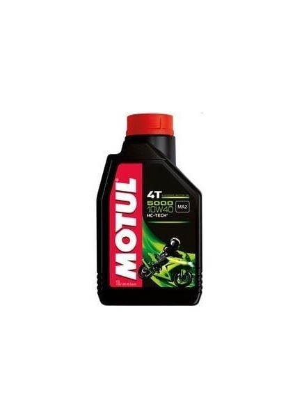 Motor Yağı 10W40 (4 T - 1 Litre) Motul (5000)