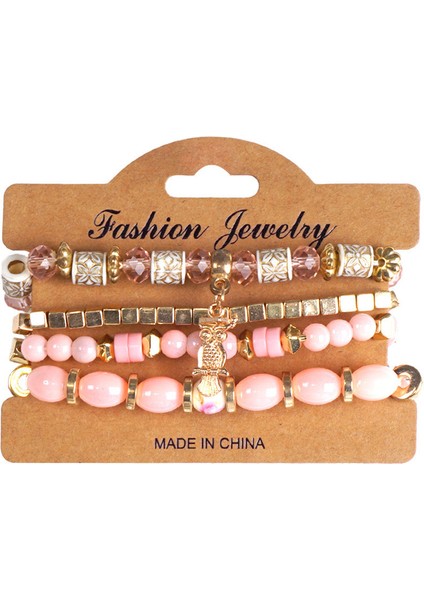 Bohem Bileklik, Etnik Retro Boncuklu Katlı Baykuş Alaşım Kolye Modeli Bileklik (Yurt Dışından)