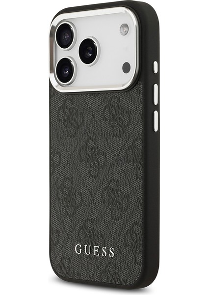 iPhone 17 Pro Uyumlu Kılıf Guess Orjinal Lisanslı M-Safe Özellikli 4g Klasik Yazı Logolu Kapak Siyah fiyatları