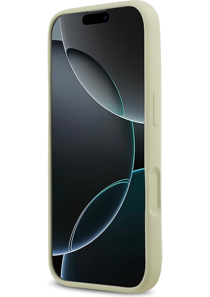 iPhone 17 Uyumlu Kılıf Guess Orjinal Lisanslı Grained Yazı Logolu Kapak Yeşil indirimleri