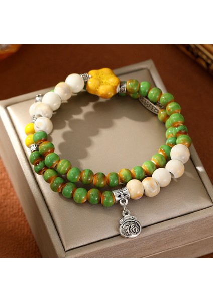 Jingdezhen Seramik Hafif Sokağı Mo Li Hafif Çin Tarzı Sevgili Için Minimalist Seramik Bileklik (Yurt Dışından)