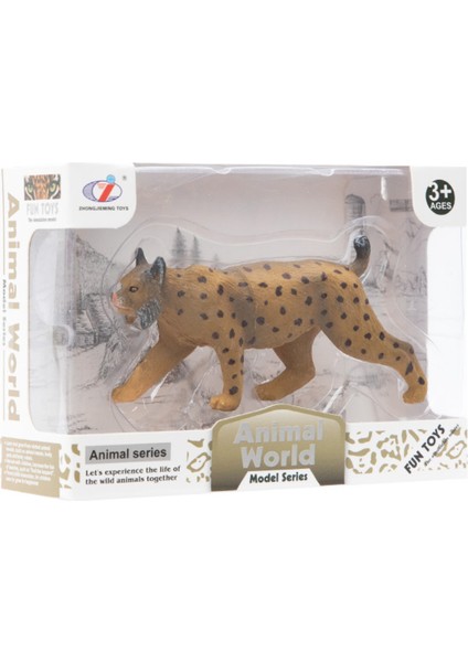 Kutulu Model Figür Hayvan Vaşak