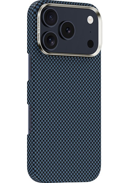 iPhone 17 Pro Uyumlu Kılıf M-Safe Özellikli Benks Yeni Seri Armortint Armorair Kevlar Kapak Mavi
