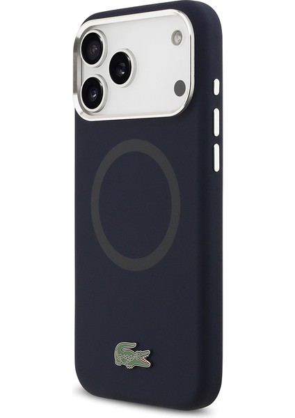 iPhone 17 Pro Max Kılıf Lacoste Lisanslı M-Safeli Ikonik Metal Kamera Çerçeveli Silikon Kapak Lacive fiyatları