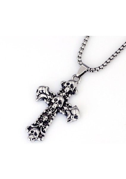 Vintage Tomahawk Kolye Ucu, Unisex Çift Kazak Zincir Kolye Ucu (Set 6) (Yurt Dışından)