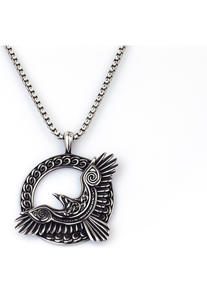 Vintage Tomahawk Kolye Ucu, Unisex Çift Kazak Zincir Kolye Ucu (Set 6) (Yurt Dışından)