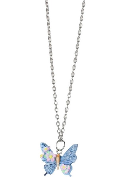 Kelebek Kolye, En Iyi Arkadaş Yılan Kemiği Zinciri, Çift Kolye Ucu, Erkek Arkadaşa Hediye (Yurt Dışından)