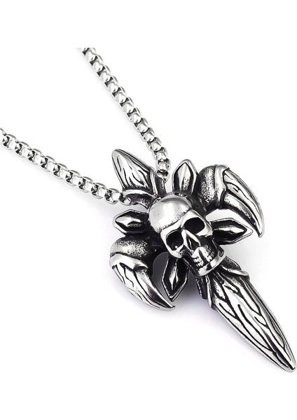 Vintage Tomahawk Kolye Ucu, Unisex Çift Kazak Zincir Kolye Ucu (Set 9) (Yurt Dışından)