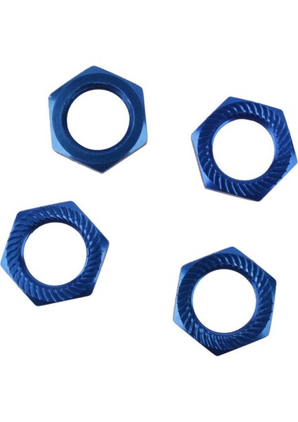 8x 12MM Turn 17MM Uzatma Tekerleği Hsp 1/10 Rc Otomatik Kamyon Için 1/8 Lastik Koyu Mavi Kullanabilir (Yurt Dışından) modelleri