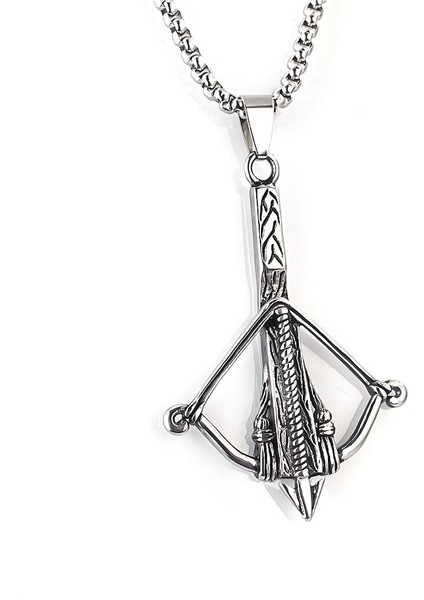 Vintage Tomahawk Kolye Ucu, Unisex Çift Kazak Zincir Kolye Ucu (Set 9) (Yurt Dışından)