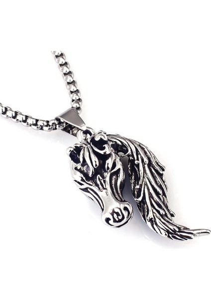 Vintage Tomahawk Kolye Ucu, Unisex Çift Kazak Zincir Kolye Ucu (Set 8) (Yurt Dışından)