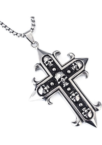 Vintage Tomahawk Kolye Ucu, Unisex Çift Kazak Zincir Kolye Ucu (Set 8) (Yurt Dışından)