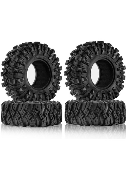 1 9 Inç Çamur Arazi Lastikleri Eksenel SCX10 Pro SCX10 UTB18 Trx4 Redcat Gen8 7VS4-10 1/10 Rc Paletli Araçlar Için Çamur Tekerlekleri (Yurt Dışından) indirimleri