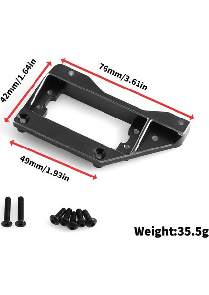 Direksiyon Dişli Monte Aks Servo Montaj Eksenel SCX10 Pro 1/10 Rc Prıgler Car Usra Fazla Aksesuarları (Yurt Dışından) fiyatları
