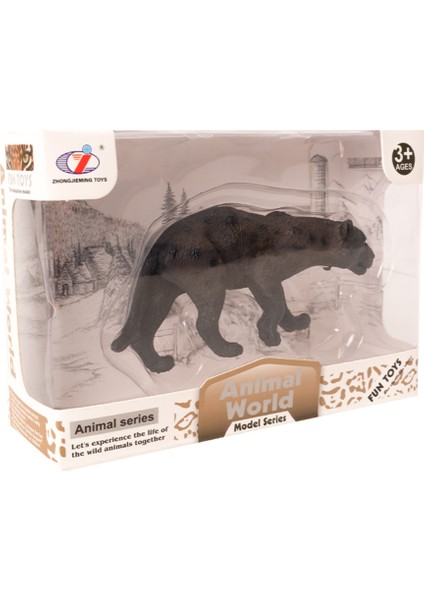 Kutulu Model Figür Hayvan Panter