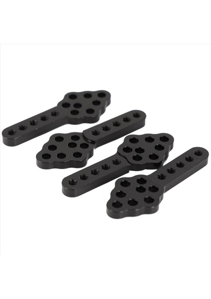 40PCS Cnc Metal Şok Emici Montaj Ayar Yükseklik Açısı Rc Paletli Araba Eksenel SCX10 90046 D90 D110 Siyah (Yurt Dışından) modelleri