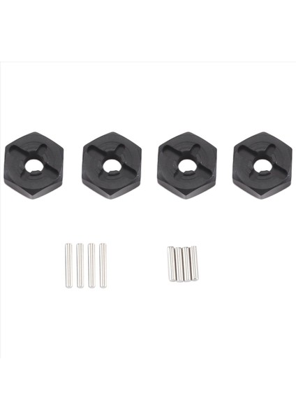 Alüminyum Alaşım 12MM Birleştirici Tekerlek Hub Hex Adaptör Wltoys Için Yükseltmeler 144001 1/14 Rc Araba Yedek Parçaları Siyah (Yurt Dışından) fiyatları