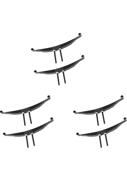 6 1/14 Tamiya Rc Traktör Römorku Kamyon Modeli Için Çelik Yaprağı Yayları Set Parçaları Yedek Aksesuarlar E (Yurt Dışından)