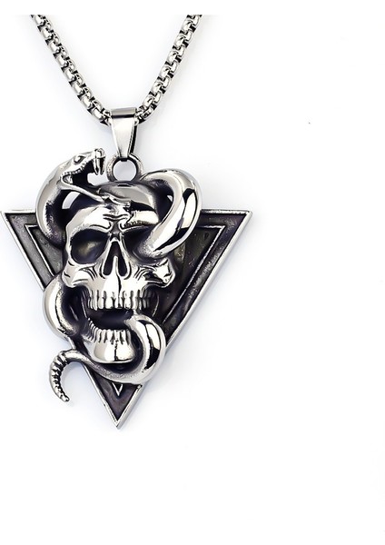 Vintage Tomahawk Kolye Ucu, Unisex Çift Kazak Zincir Kolye Ucu (Set 2) (Yurt Dışından)