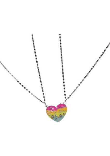 En Iyi Arkadaş Dostluk Kolyesi, Basit Öğrenci Aksesuarı, Bir Çift Kalp Şeklinde Kolye (Yurt Dışından) fiyatları