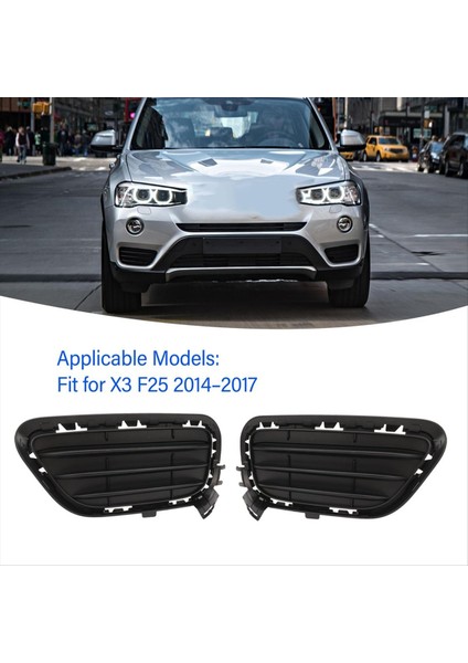 Bmw X3 F25 51117338513 Bmw Parçaları Için 1 Pc Sol Ön Tampon Örgü Sis Frame Çerçeve (Yurt Dışından) indirimleri