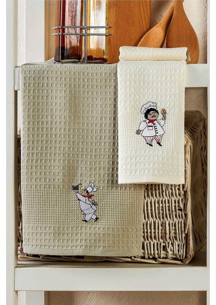 6 Parça Mutfak Kurulama Bezi 30 x 50 cm Chef fiyatları